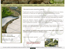 Tablet Screenshot of gardenidea.pl